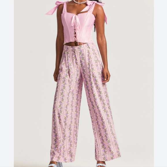 LoveShackFancy Pants - LoveShackFancy Montel pants NWT size 6